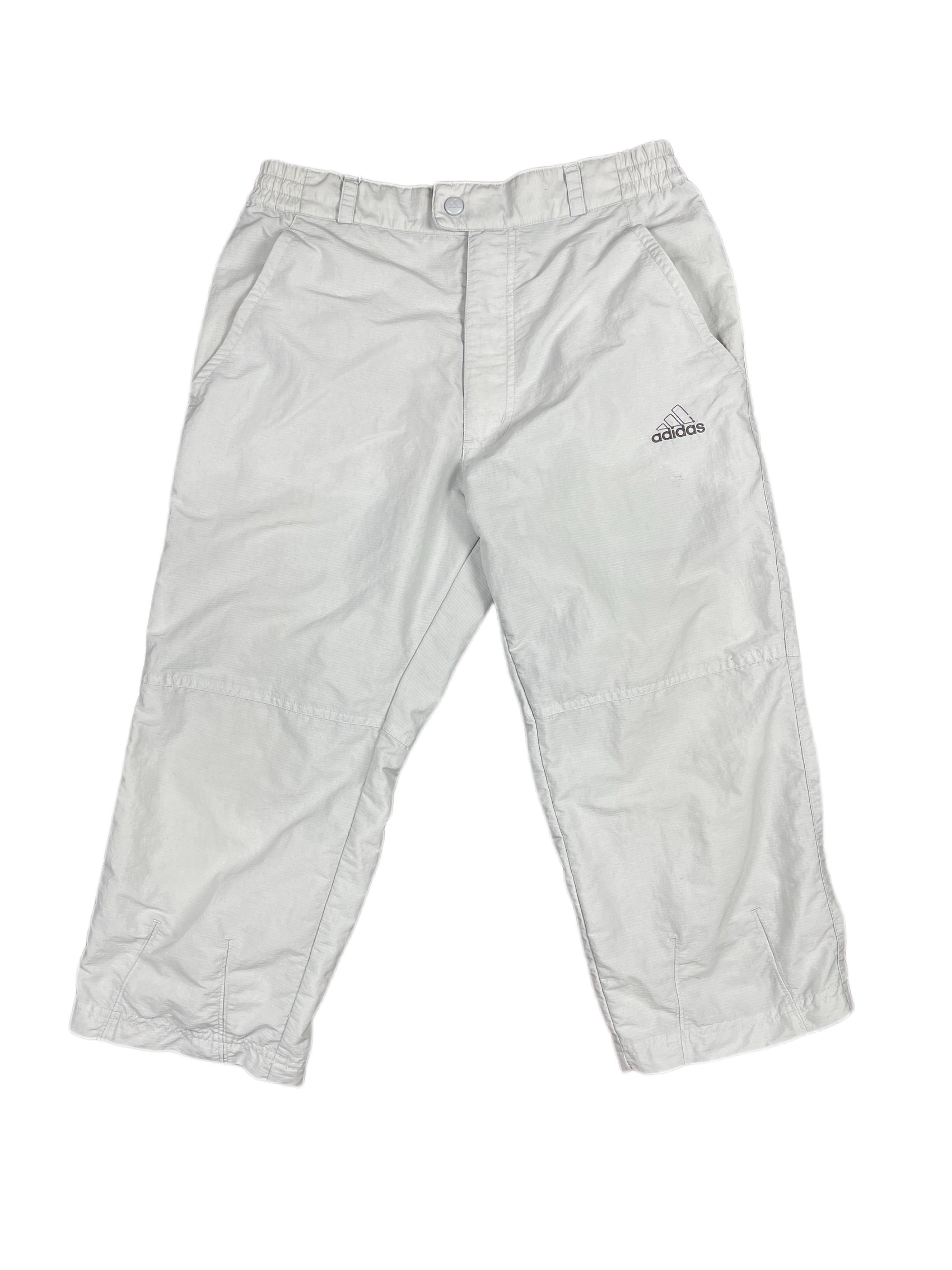 Vintage Adidas Capri Sport Pants Gray - XS