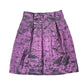 Frankie Morello Silk Skirt Purple - XS