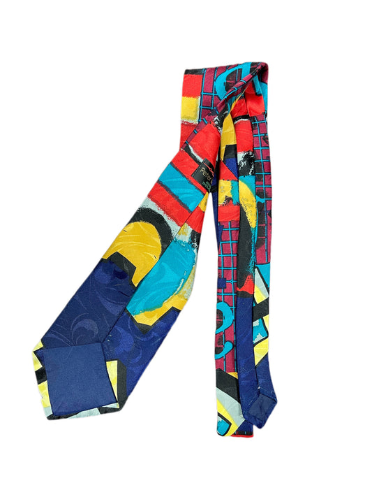 Vintage Peter M. Berkley Tie Multicolor