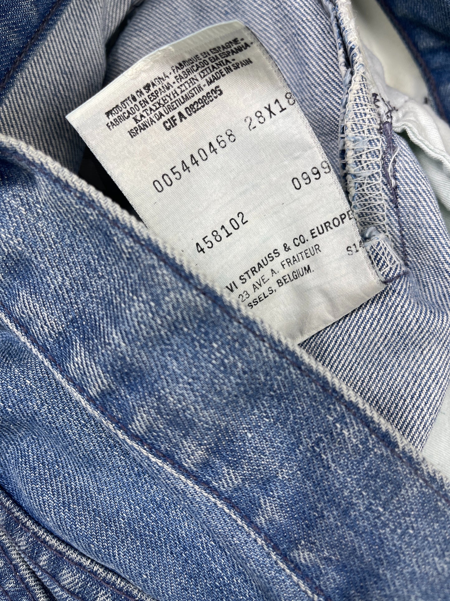 Levi´s Capri Denim Pants Blue - XS