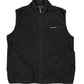 Y2k Reebok Fleece Vest Black - XL
