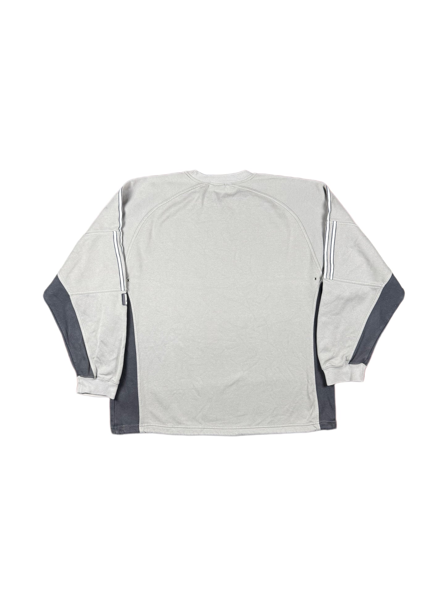 Vintage Adidas Sweatshirt Gray - XL