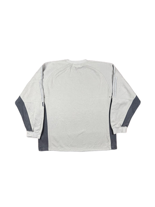 Vintage Adidas Sweatshirt Gray - XL