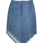 Y2k Denim Skirt Blue - L