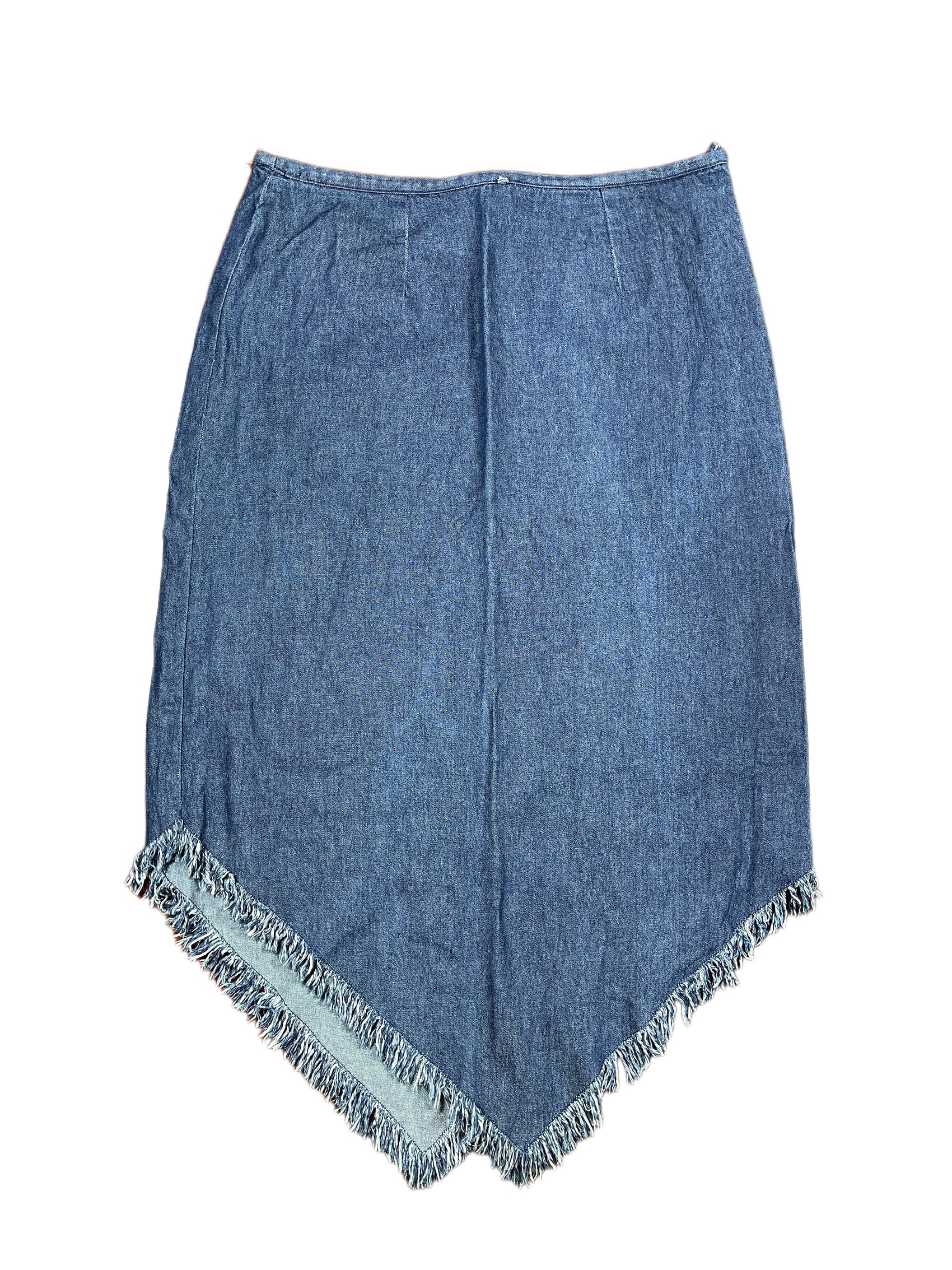 Y2k Denim Skirt Blue - L