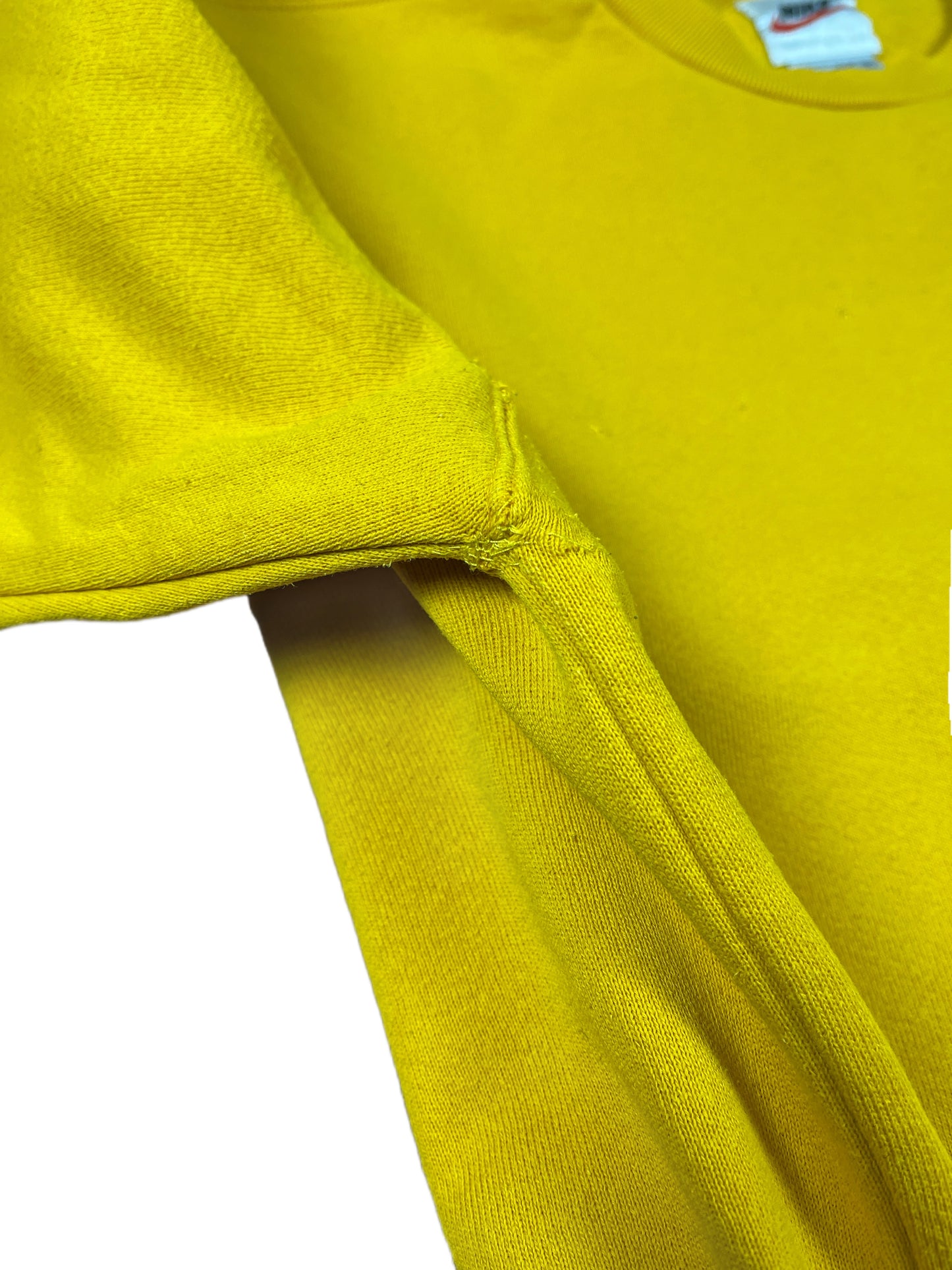 Vintage Nike 90s Sweatshirt Yellow L