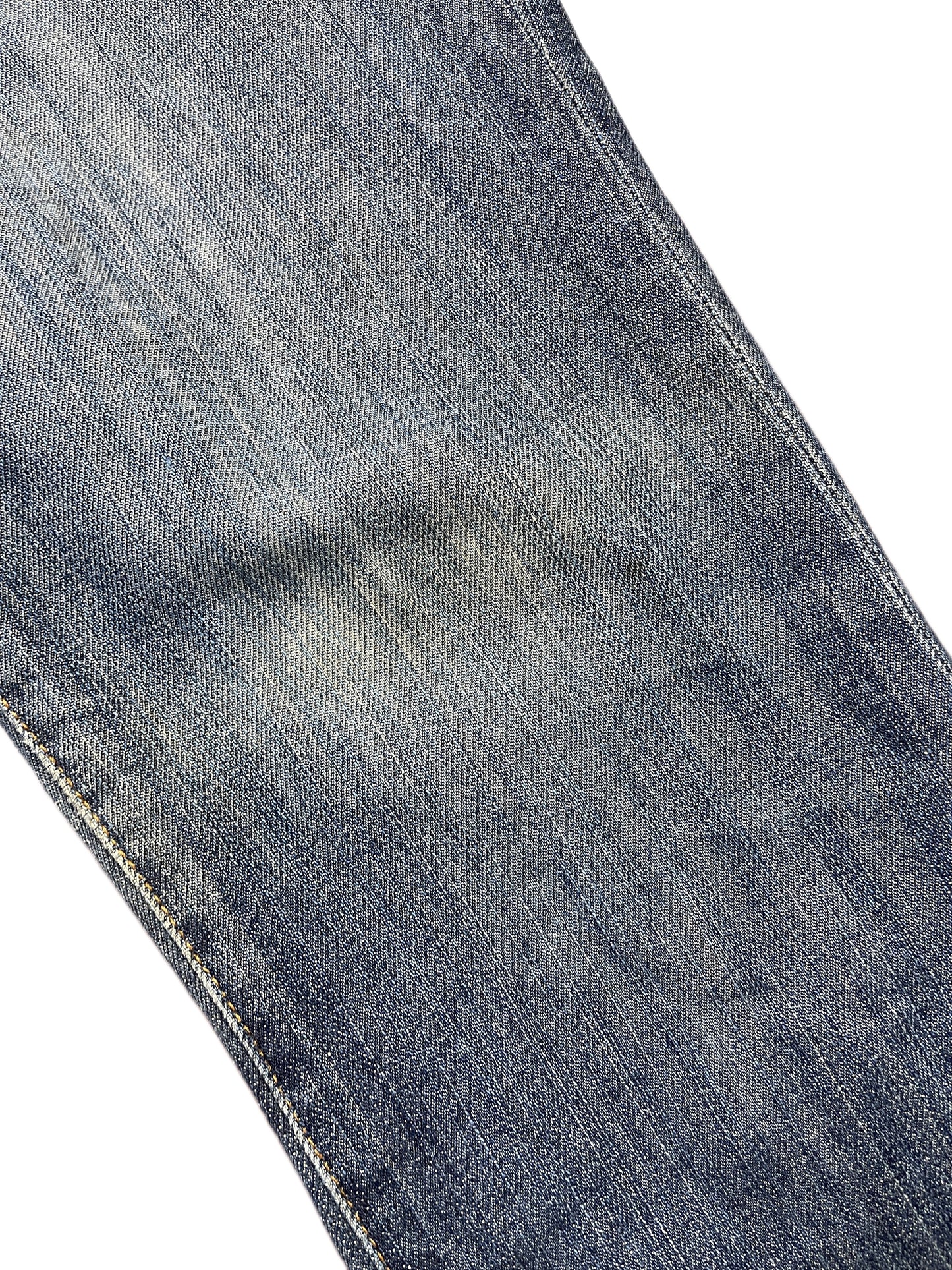 Y2k Seven Low Waist Boot Cut Denim Pants Blue XS