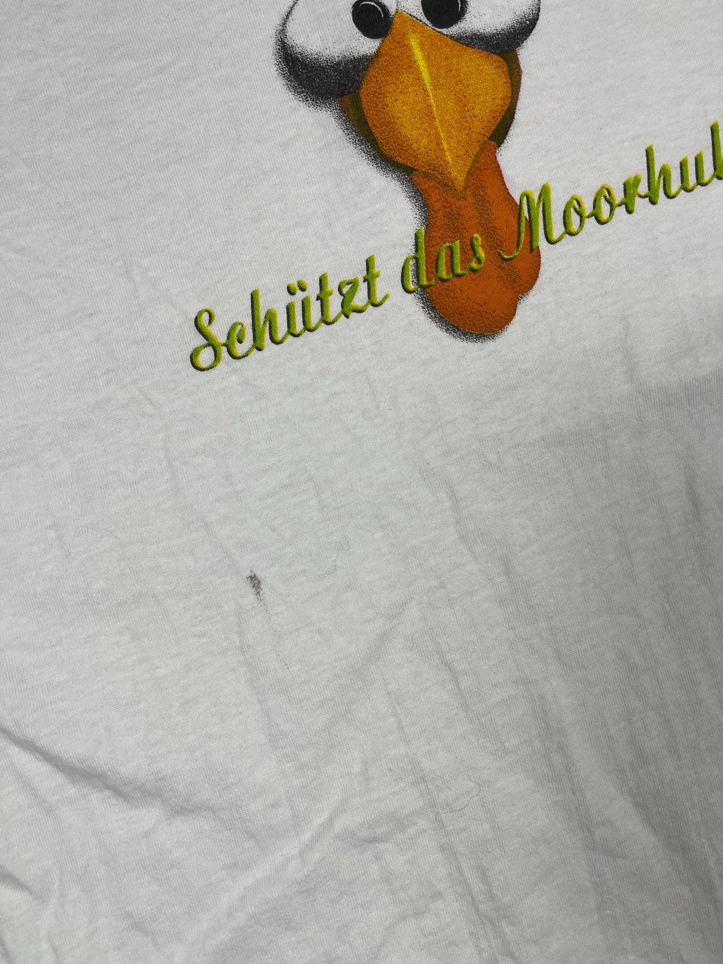 Vintage Moorhuhn 2000s T-Shirt White - XL