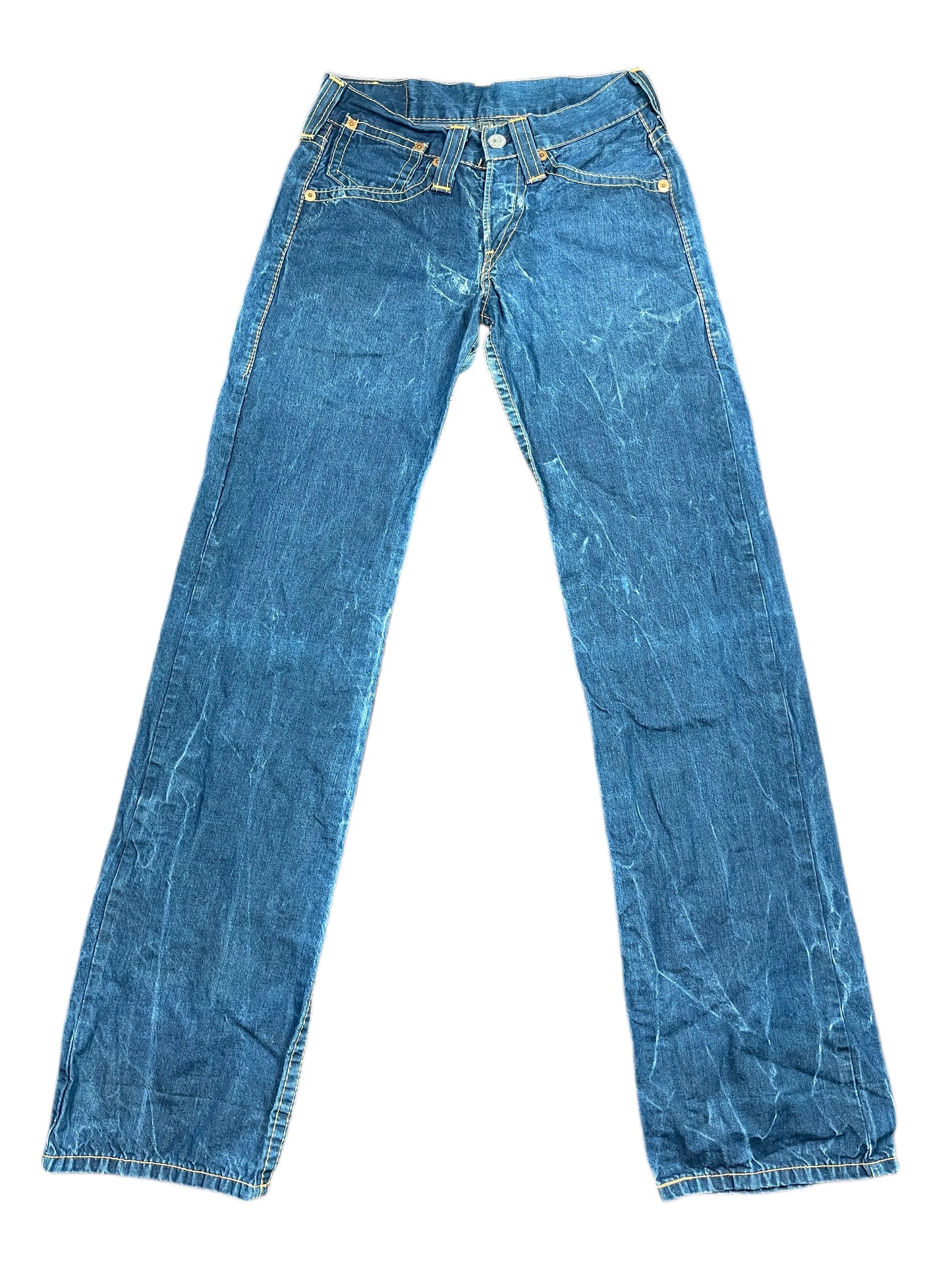 Y2k Levi's Bootcut Denim Pants Blue - XS