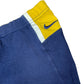 Vintage Nike Sport Shorts Navy Yellow - S