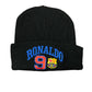 Vintage Ronaldo 9 FC Barcelona Beanie Black