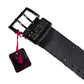 Y2k Playboy Belt Black Pink 2004