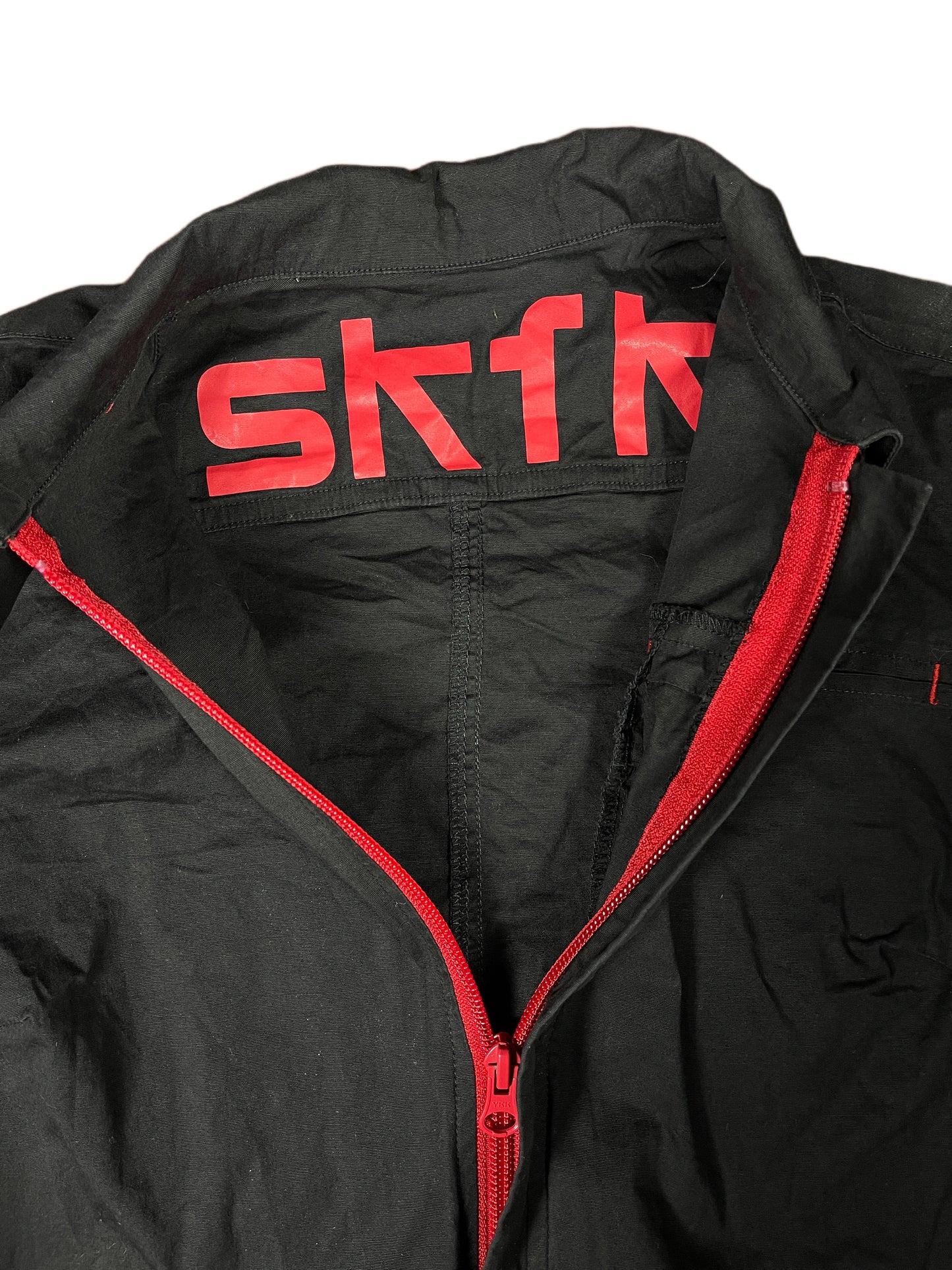 Y2k Skunkfunk Short Sleeve Dress Black - S