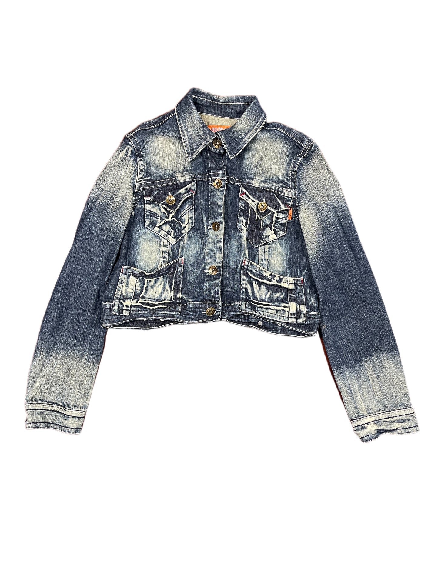 Y2k Calambola Denim Jacket Blue - XXL
