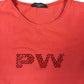Y2k Peter Murray Short Sleeve Top Red - S