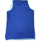 Vintage Diadora Sleeveless Tennis Top Blue White - S