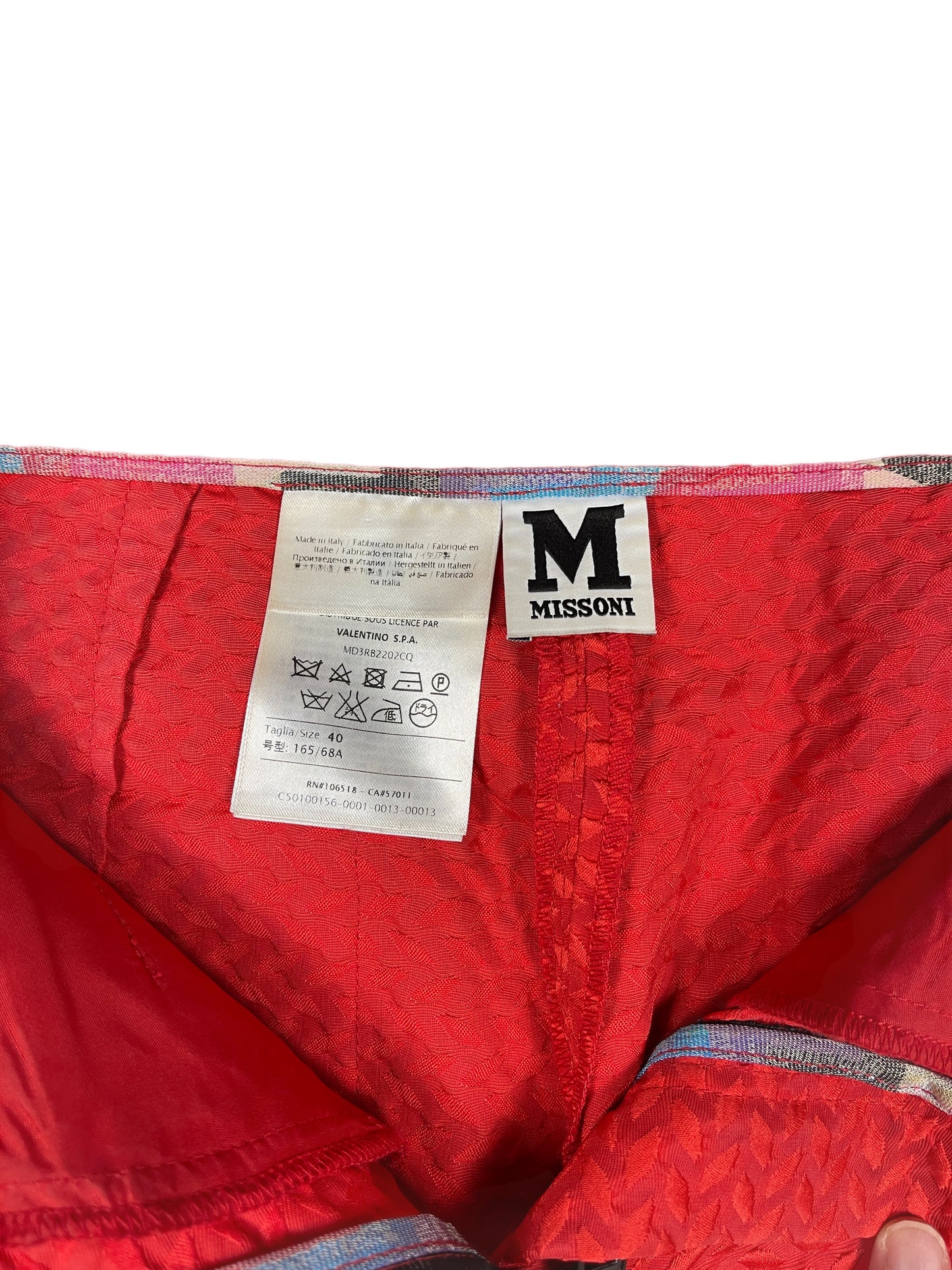 Missoni Pants Red - S