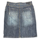 Y2k Yerse Denim Skirt Blue - M