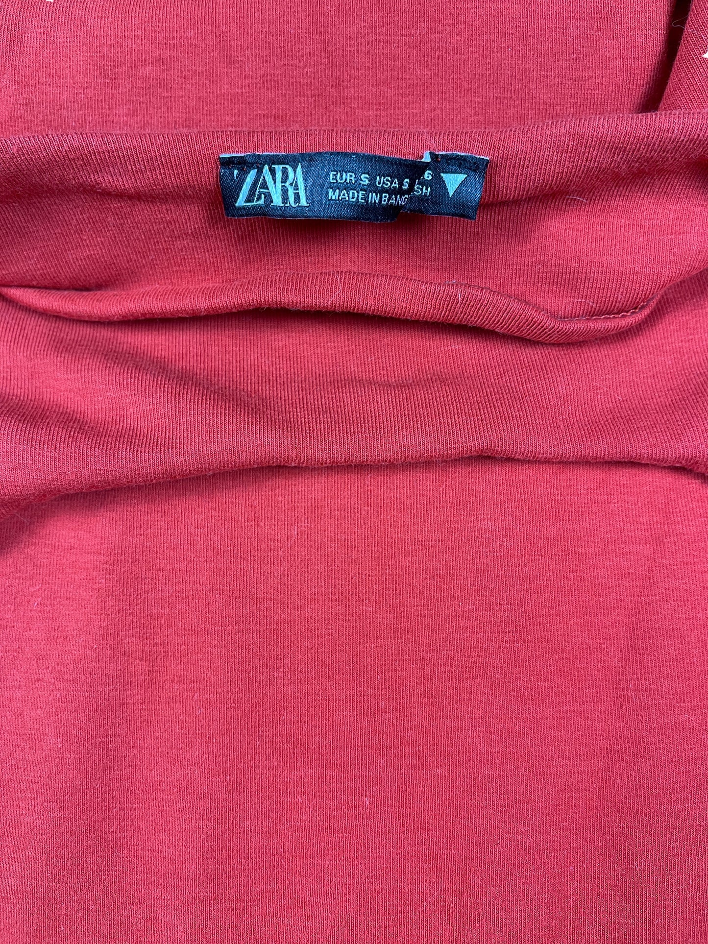 Zara Sleeveless Dress Red - S