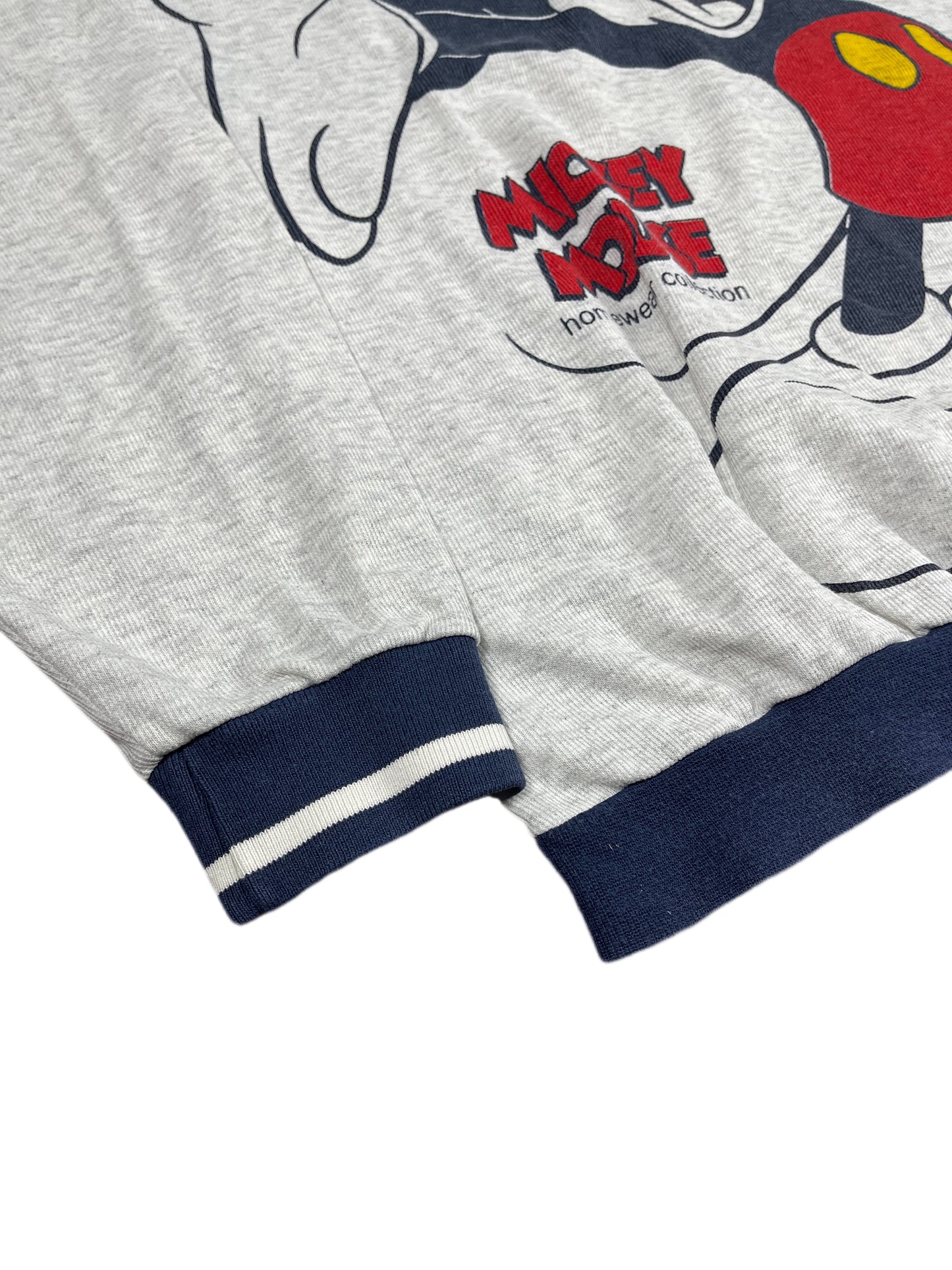 Vintage Mickey Mouse Massana Sweatshirt Gray - S