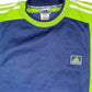 Vintage Adidas Sweatshirt Navy Green - L