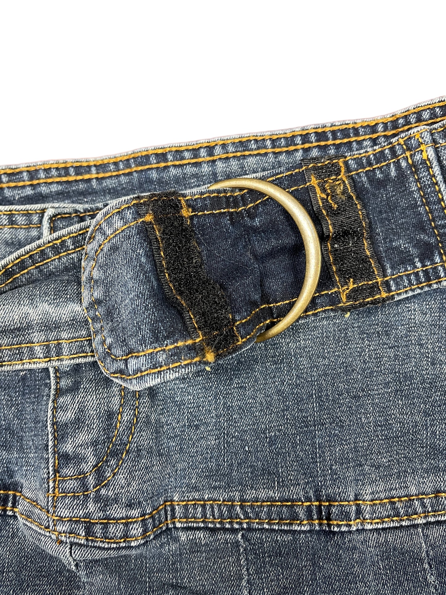Y2k Denim Skirt Blue - M
