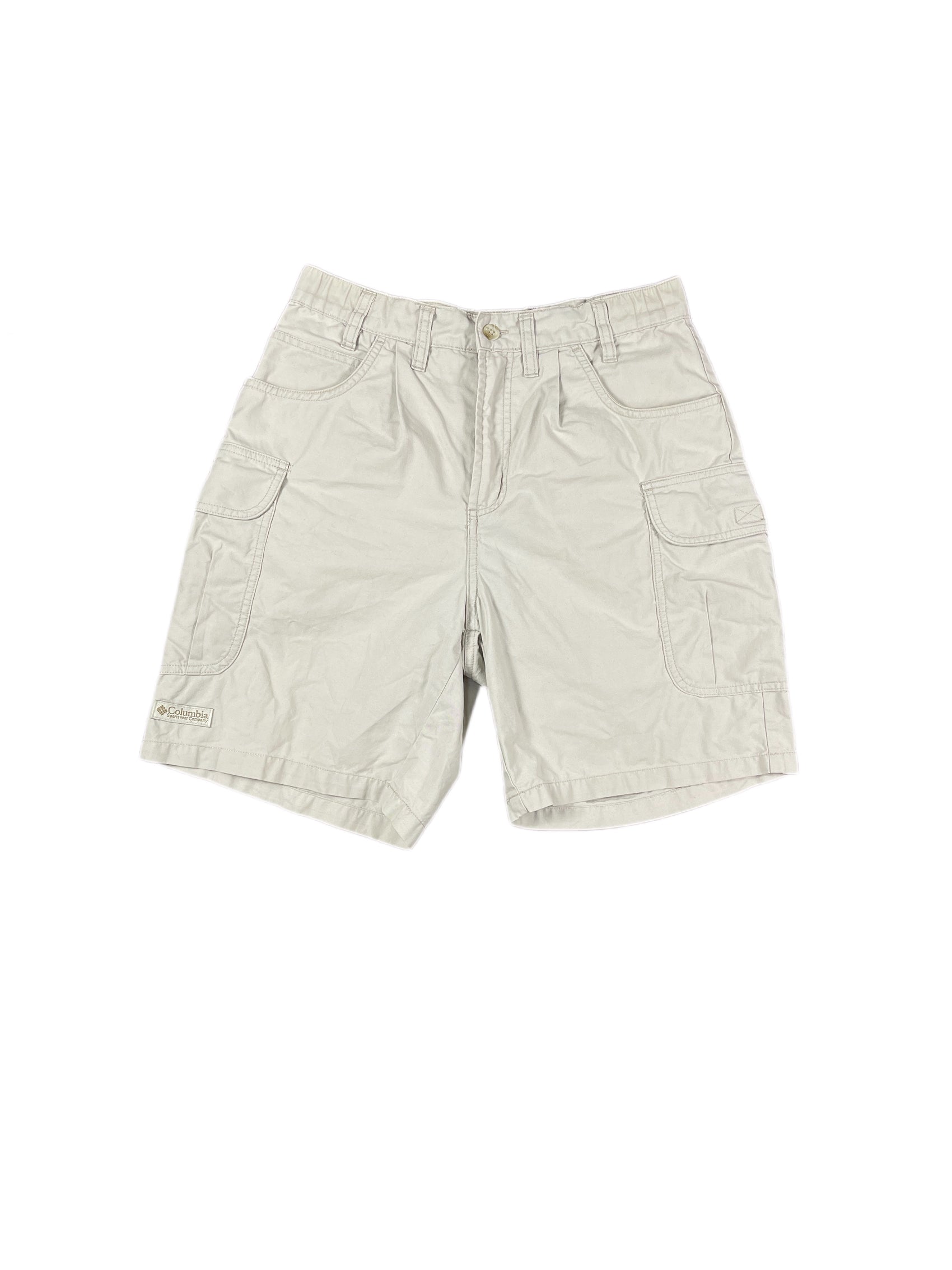 Vintage Columbia Cargo Shorts Creme - S