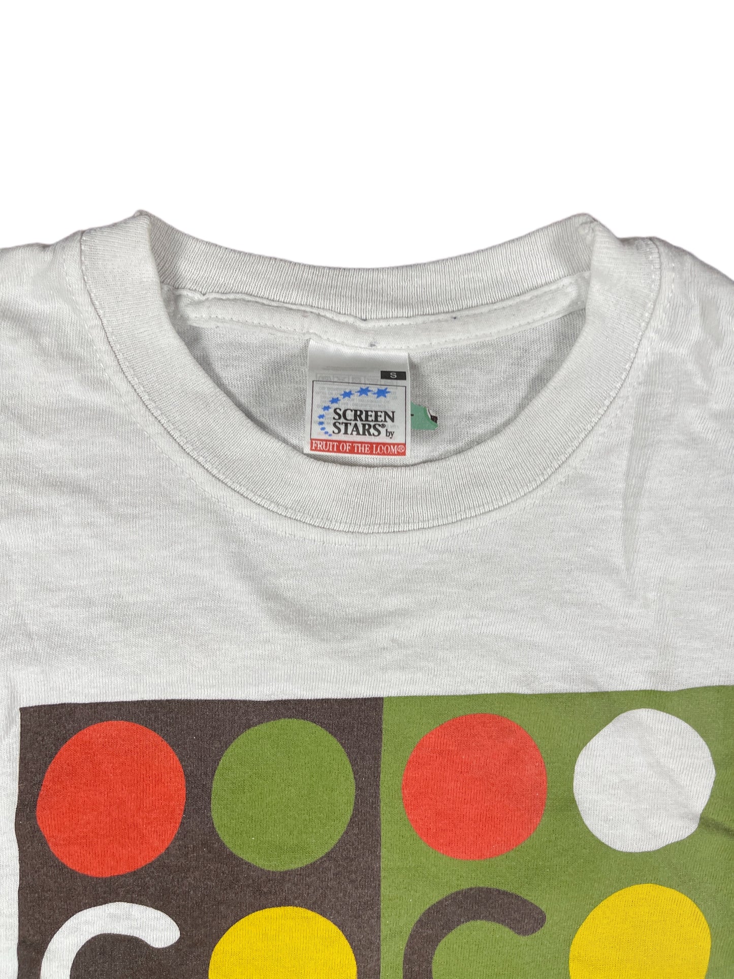 Y2k Screen Stars Coco T-Shirt White - S