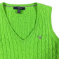 Gant Knitted Vest Sweater Green - XS