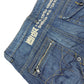 Y2k Koroshi Denim Pants Blue - XL
