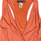 Y2k Miss Sixty Sleeveless Dress Orange - XS