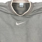 Vintage 2000s Nike Sweatshirt Middle Swoosh Gray - L