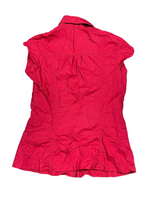 Y2k Bershka Sleeveless Top Red - S
