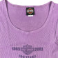 Vintage Harley Davidson Sleeveless Top Purple 2003 - L
