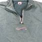 Vintage Nike Zip Sweatshirt Green Cotton XL