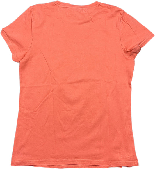 Vintage Nike T-Shirt Salmon Cotton Blend M