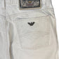 Vintage Armani Jeans Chino Pants Creme M