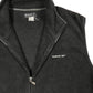 Y2k Reebok Fleece Vest Black - XL