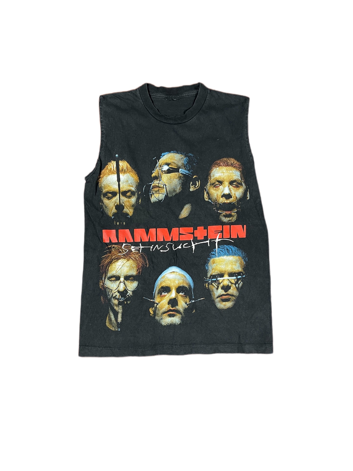 Vintage Rammstein Sehnsucht Tank Top Black - XS/S