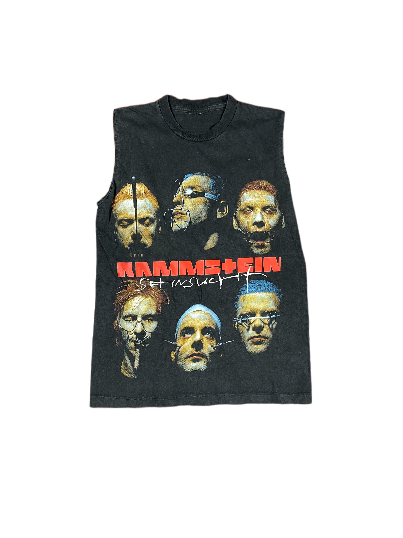 Vintage Rammstein Sehnsucht Tank Top Black - XS/S