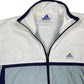 Vintage Adidas 1999-2005 Sport Jacket Gray White - S