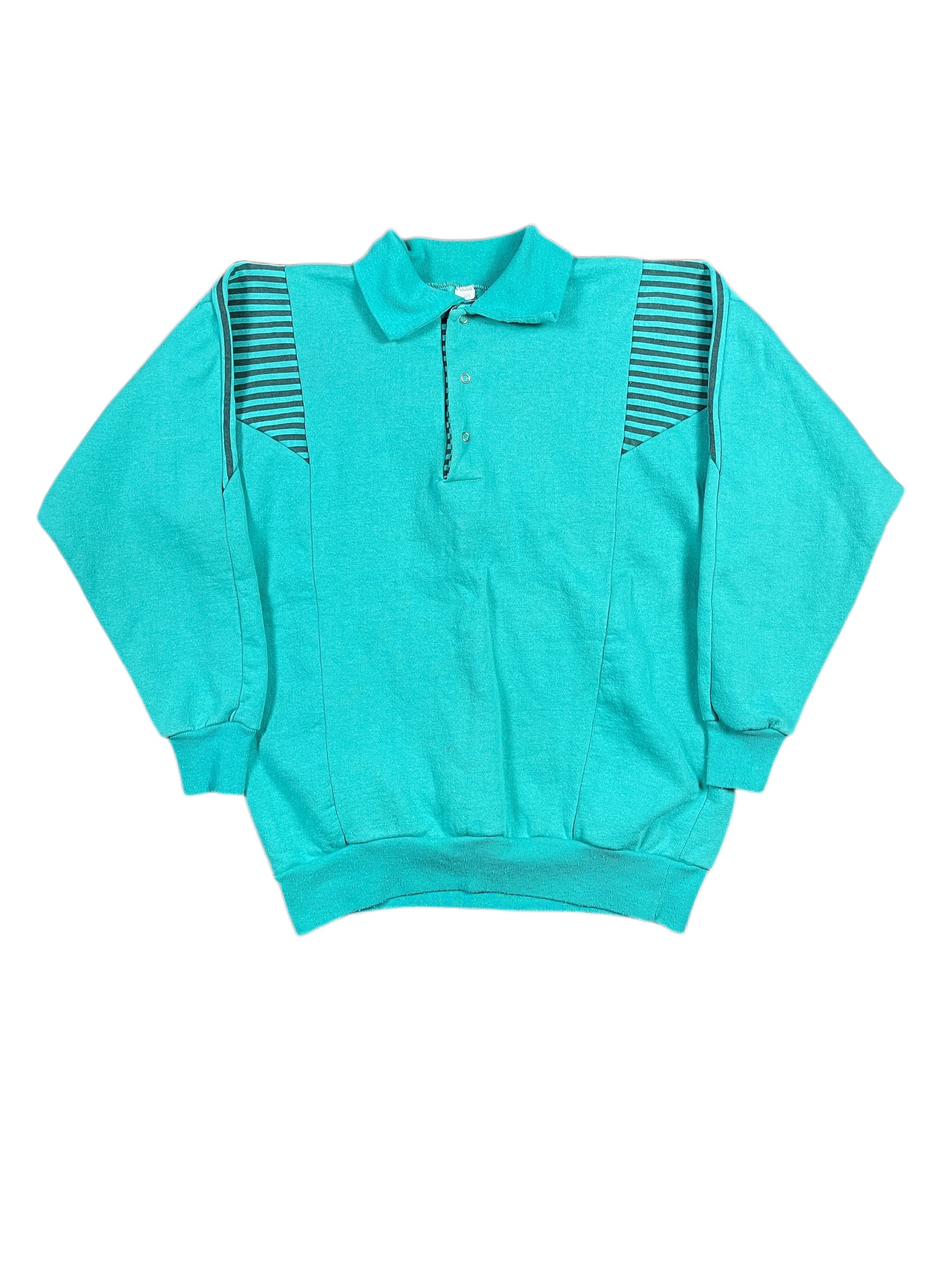Vintage Sweatshirt Turquoise - L