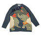 Vintage Iceberg 1992 Dumbo Disney Rare Knitted Sweatshirt Gray Navy M