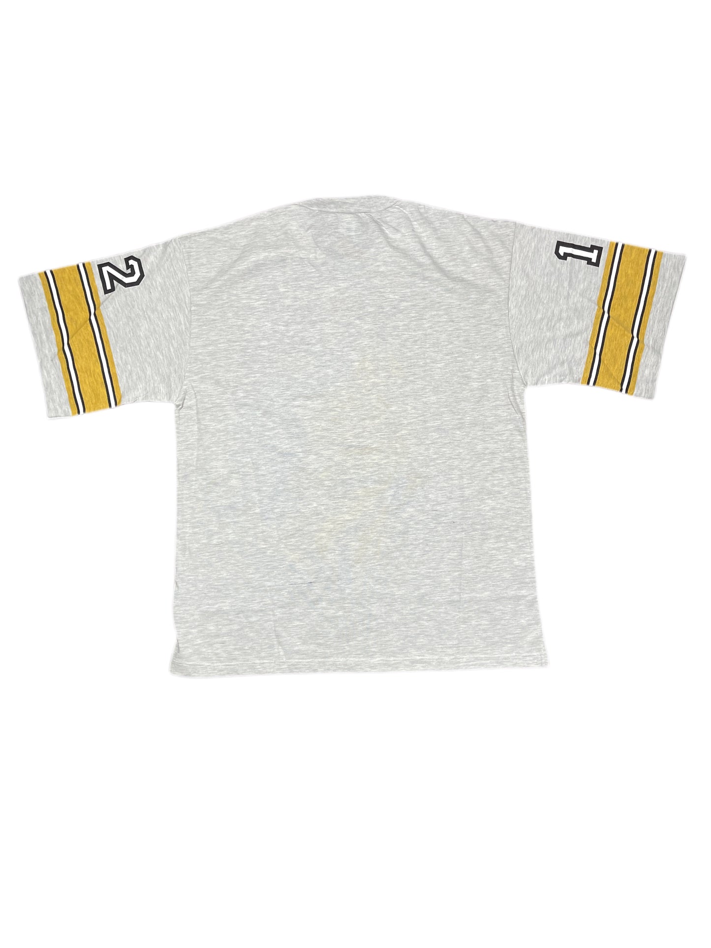 Vintage Adidas 1980s NFL T-Shirt Gray - M