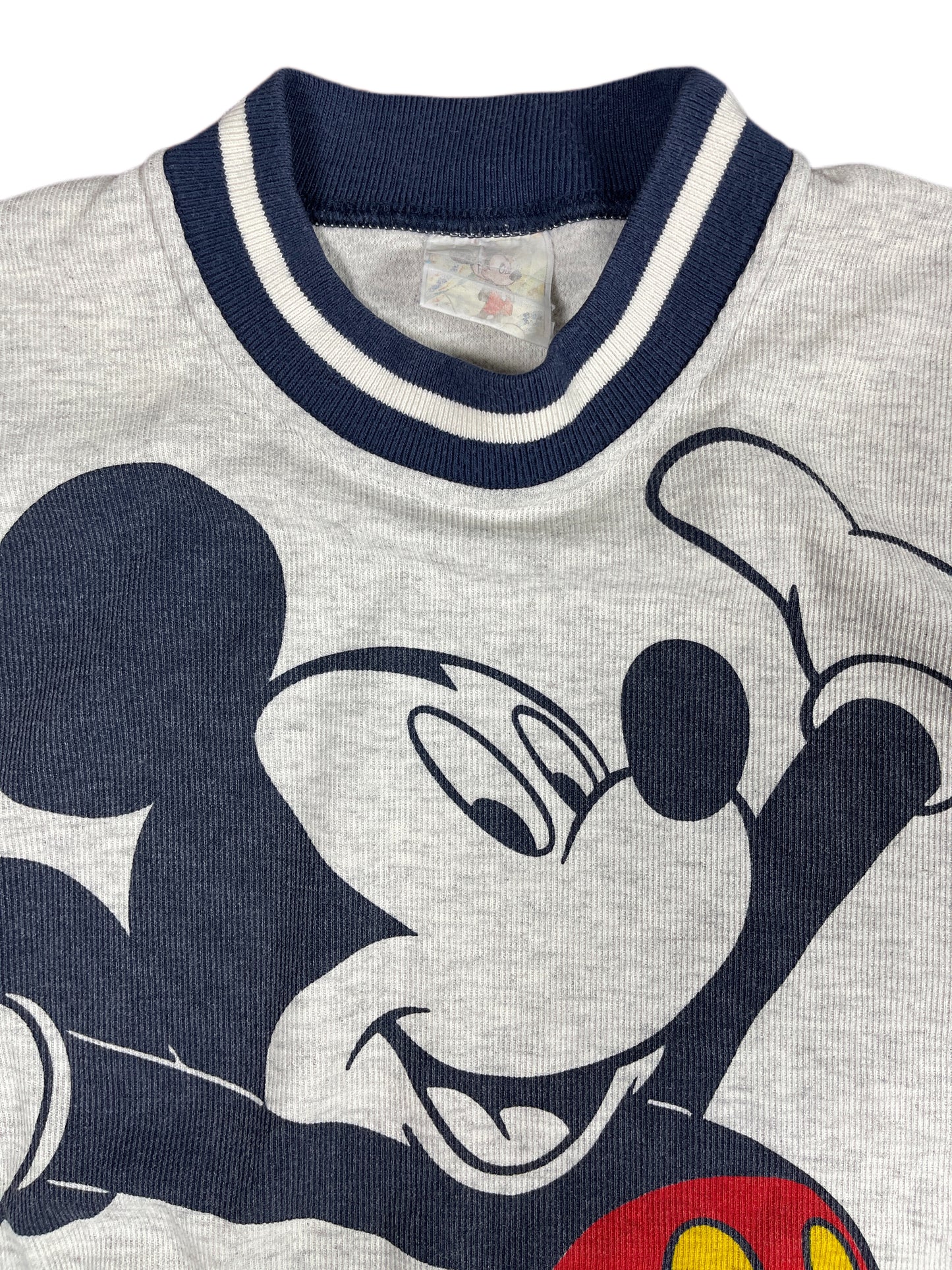 Vintage Mickey Mouse Massana Sweatshirt Gray - S