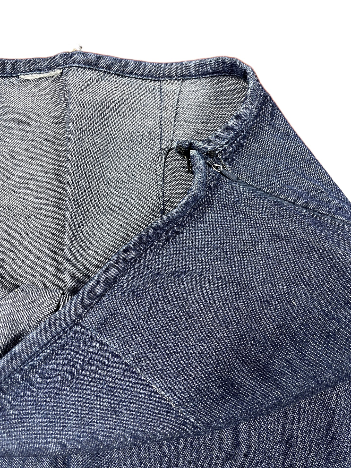 Y2k Denim Skirt Blue - L