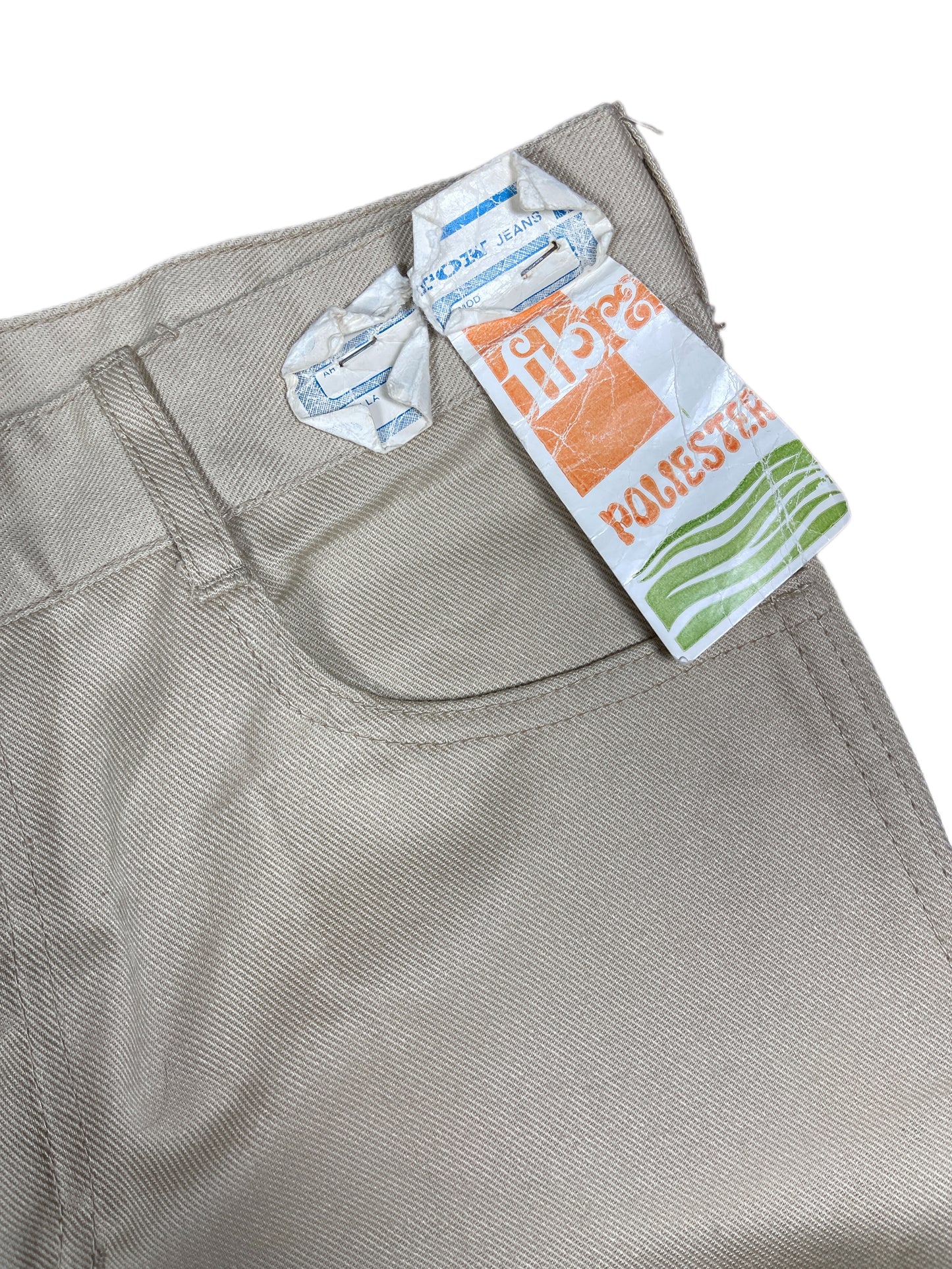 Vintage Bootcut Pants Creme - S