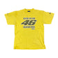 Y2k No Fear Valentino Rossi Fan Club T-Shirt Yellow - M