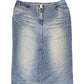 Y2k Miss Sixty Denim Skirt Blue - M