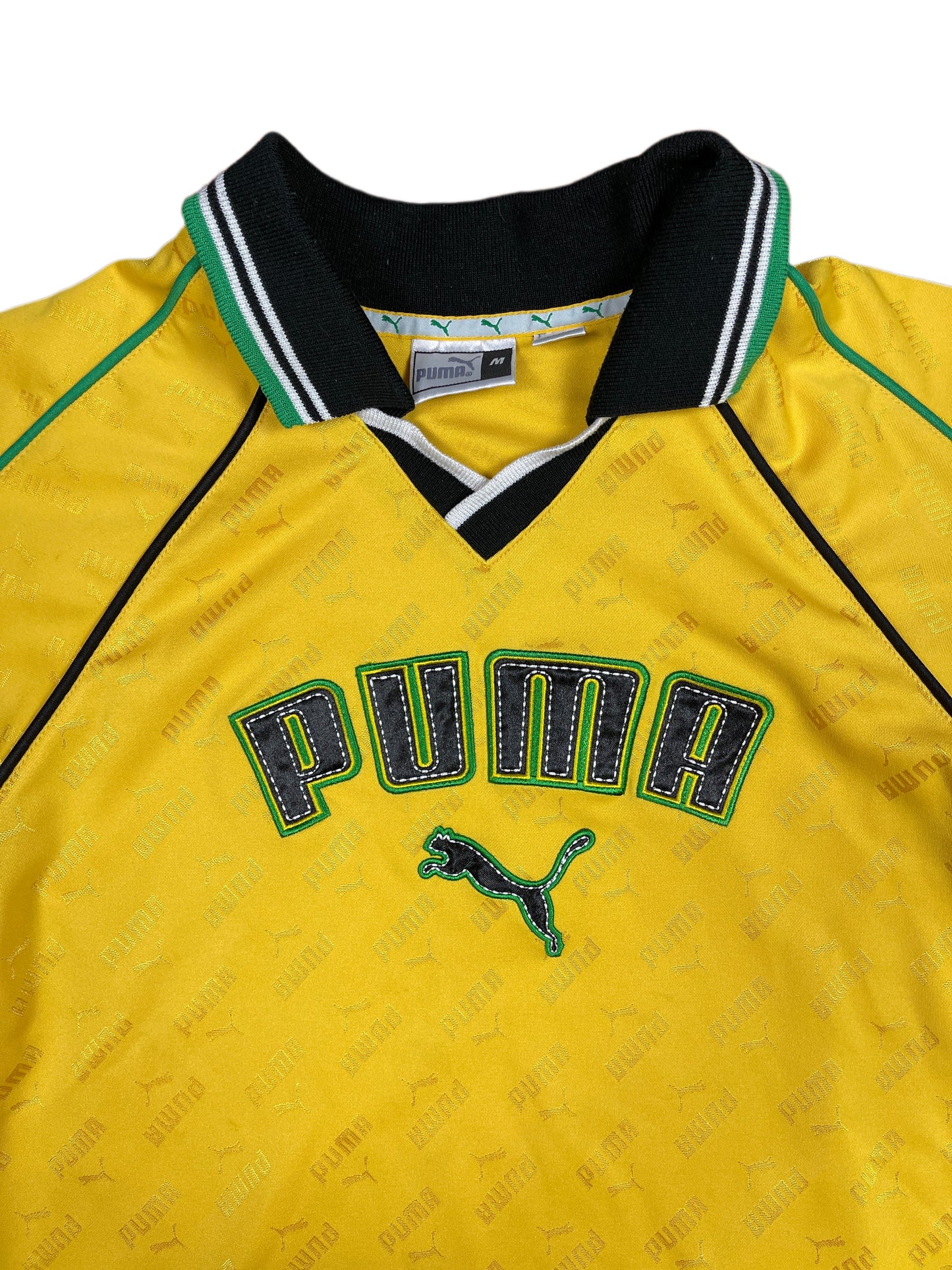 Vintage 2000s Puma Sport T-Shirt Yellow M